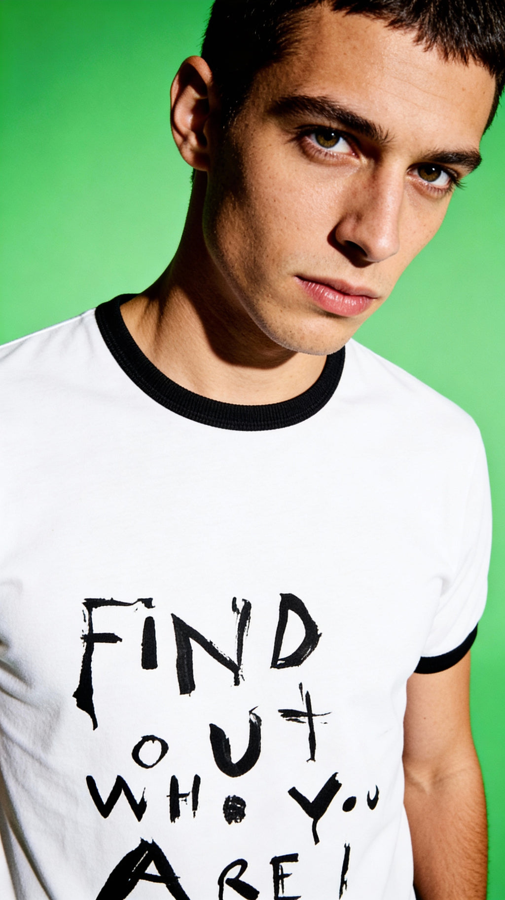 Find Out Who You Are Ringer Tee