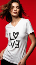 LOVE V-Neck Tee