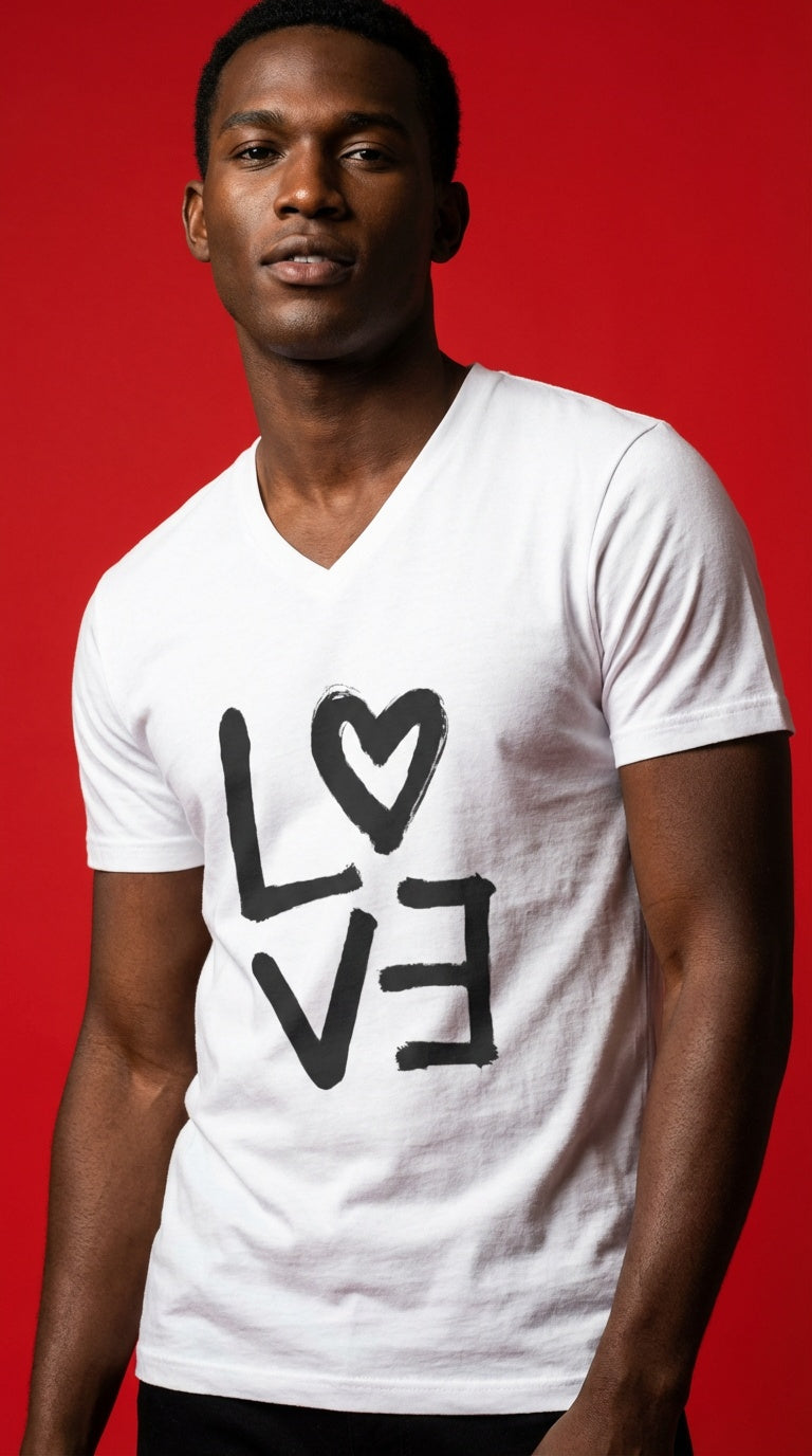 LOVE V-Neck Tee